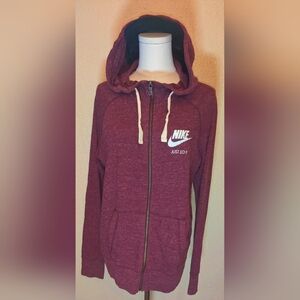 Nike Women's Purple Hoodie Large